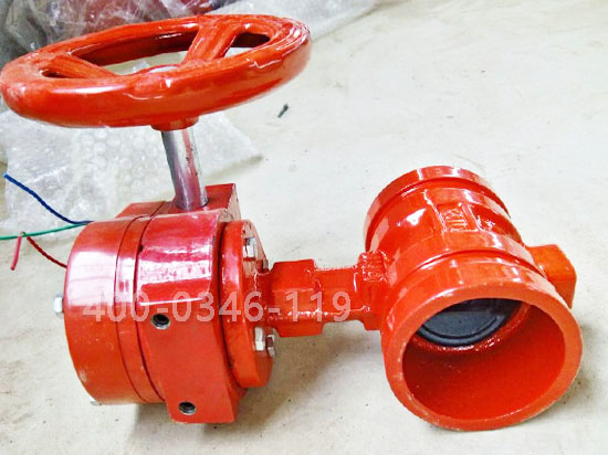 消防水蝶閥安裝